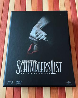 Schindler’s List definitive edition bluray