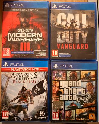 Giochi Play Station 4