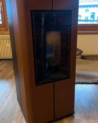 Stufa a pellet CS Thermos modello Scrigno
