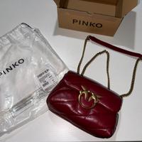 Pinko love mini puff bordeaux