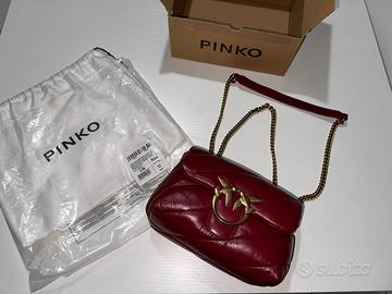 Pinko love mini puff bordeaux