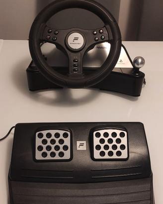 Volante + Pedaliera Ps2