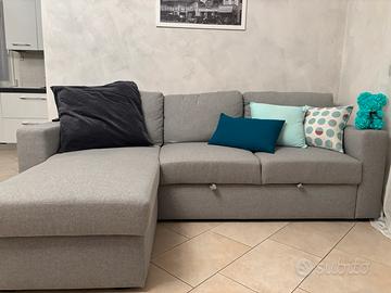 Divano letto 3 posti chaise-longue