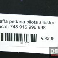 Staffa pedana pilota destra Ducati 748 916 996 998