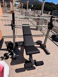 Palestra completa di bilanceri