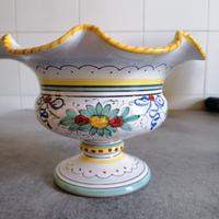 Sotto vaso in ceramica 