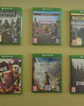Lotto giochi xbox one