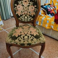 Titolo: Set di sedie antiche Luigi Filippo 