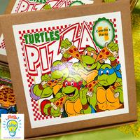 Scatole Pizza Party Tartarughe Ninja