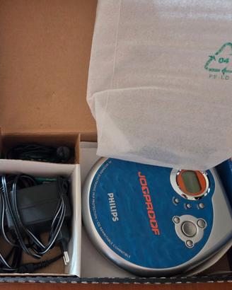 Lettore CD Portatile Vintage Philips Jogproof AX32