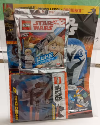 LEGO Star Wars Minifigure Luke Skywalker Droideka