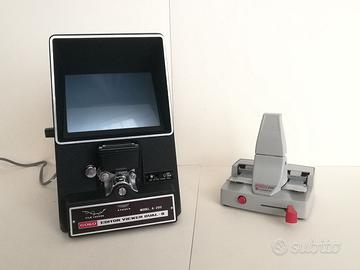 Kit visore/montaggio pellicole Super8