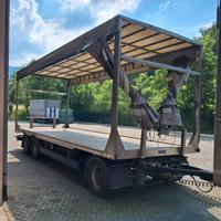 Rimorchio 3 assi ribassato centinato bartoletti