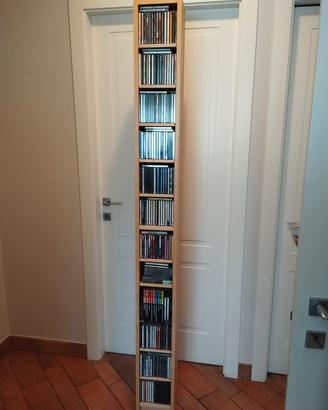 scaffale Ikea x cd