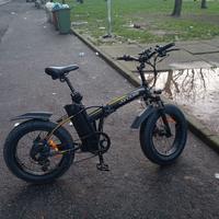 Fat bike pieghevole elettrica