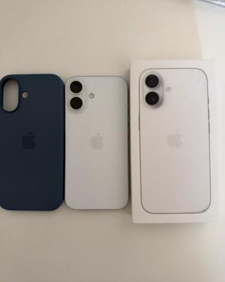 iPhone 17 Bianco 256gb con cover originale apple