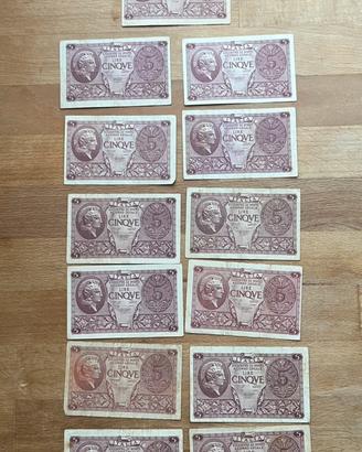 Banconote 5 lire