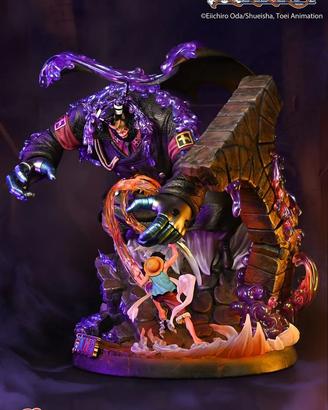 Statua One Piece Luffy vs Magella-Infinity Studios