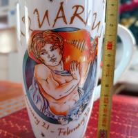 Tazza segno zodiacale acquario
