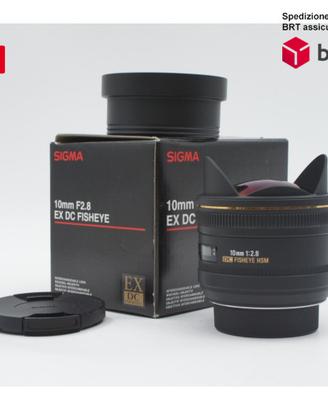 Sigma 10 F2.8 EX DC HSM Diagonal Fisheye (Nikon)
