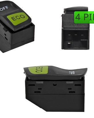 Pulsante tasto ECO MHD accensione spegnimento star