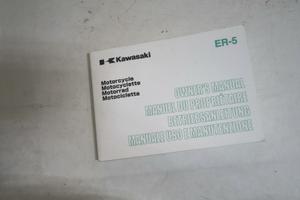 MANUALE USO E MANUTENZIONE ER500-C/D KAWASAKI 9997