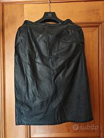 Gonna in vera pelle di vitello