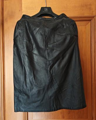 Gonna in vera pelle di vitello