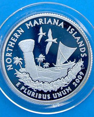 ISOLE MARIANNE ARGENTO WASHINGTON ANTICA CANOA UCC