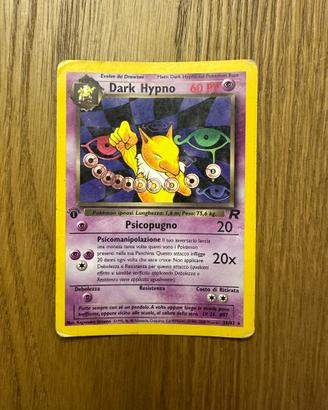 Dark hypno 26/82 pokemon team rocket ita