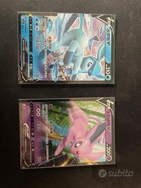 Pokemon Espeon Glaceon V - Gem pack