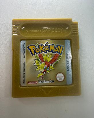 Gioco pokemon versione oro per game boy color ITA