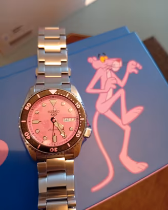 seiko 5 sport Pink Panther