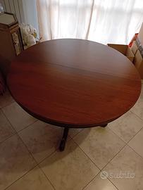 Tavolo rotondo allungabile