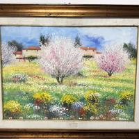 Quadro ad olio su tela Antonio Pani 50x70cm