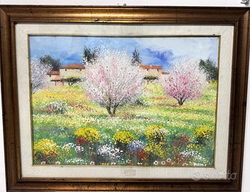 Quadro ad olio su tela Antonio Pani 50x70cm