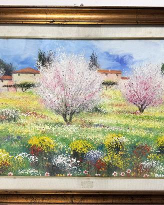 Quadro ad olio su tela Antonio Pani 50x70cm