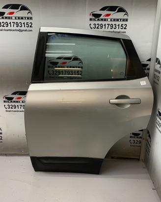 Porta portiera posteriore sinistra sx nissan qashq