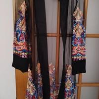 Copricostume Pieces ricamato nero