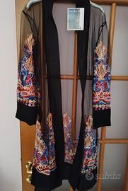 Copricostume Pieces ricamato nero