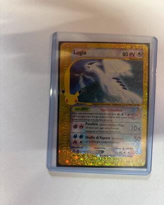 Carta pokemon lugia crystal holo 30