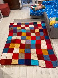 Coperta di lana fatta a mano