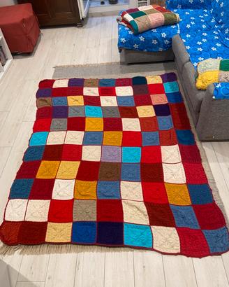 Coperta di lana fatta a mano