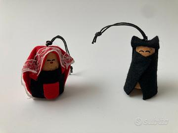 Souvenir Sardegna coppia vestiti tradizionali