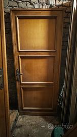 Porta da interni legno massello rovere