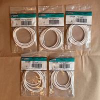 5 Cavi Patch Ethernet Panduit Cat 5e 2m Bianchi