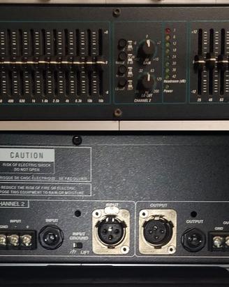 DBX 3215 equalizzatore grafico made in Usa