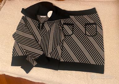 Completo righe maglificio Alfa tg unica nuovo