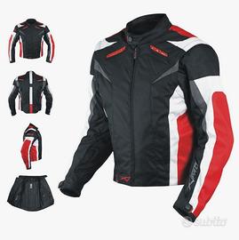 giacca moto con protezioni