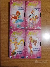 4 Videocassette VHS delle Winx